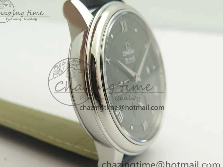 0730 De Ville Prestige Real Power Reserve SS TW 1:1 Best Edition Gray Dial On Leather Strap A SportInspired 8090